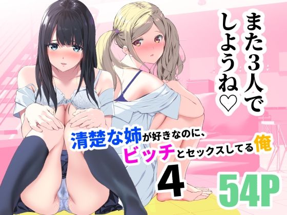 清楚な姉が好きなのに、ビッチとセックスしてる俺4  エロ画像255016