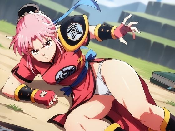 武闘家マ〇ムパンチラCG集（全100枚）  エロ画像503499