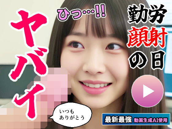【AIヤバイ動画】勤労顔射の日〜社長自ら社員に感謝の顔射〜  エロ画像508227