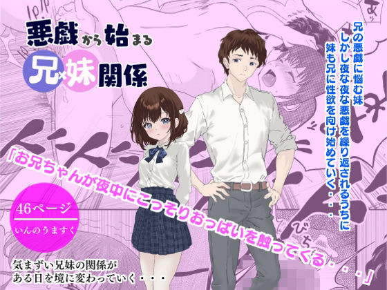 悪戯から始まる兄妹関係  エロ画像509015