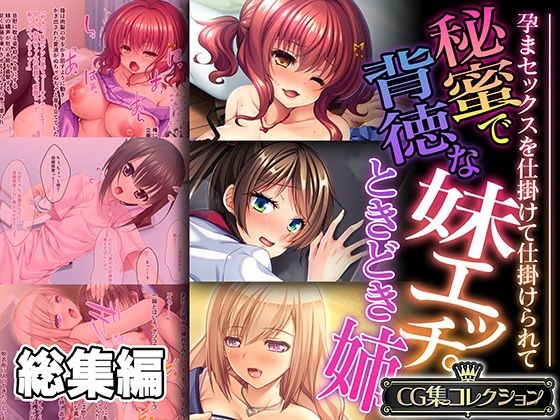 秘蜜で背徳な妹エッチ。ときどき姉 〜孕まセックスを仕掛けて仕掛けられて〜【CG集コレクション】  エロ画像524128