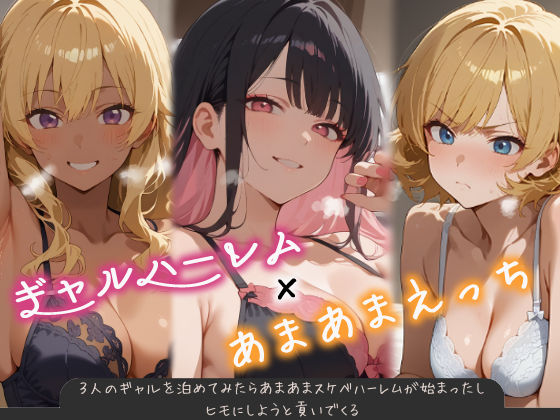 3人のギャルを泊めてみたら、あまあまスケベハーレムが始まったし、ヒモにしようと貢いでくる  エロ画像538637