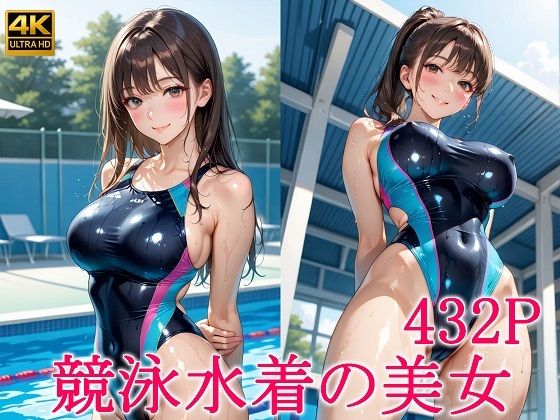 競泳水着の美女  エロ画像591556