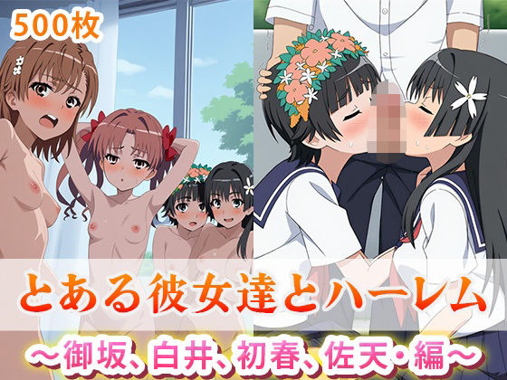 とある彼女達の種付けハーレム 〜御坂、白井、初春、佐天・編〜  エロ画像596745