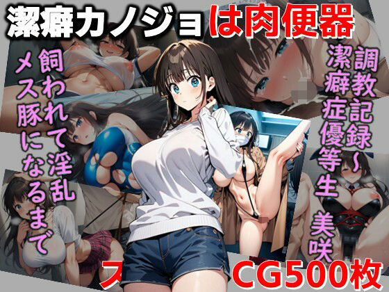 潔癖カノジョは肉便器・調教記録〜潔癖症優等生美咲が飼われて淫乱メス豚になるまでCG集  エロ画像613167
