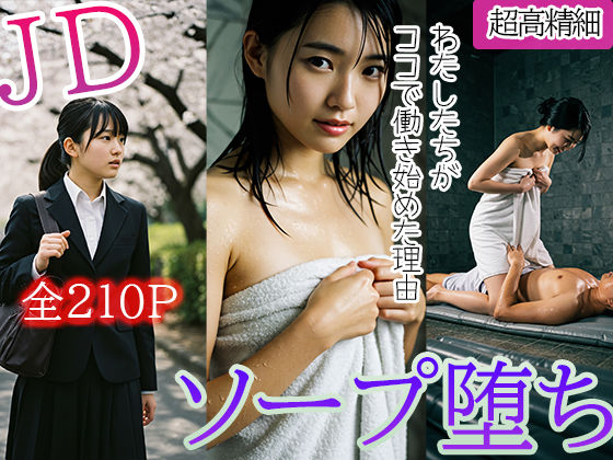 大学入学後、即ソープ堕ち！新入生新人ソープ嬢のソープデビュー完全密着  エロ画像617625