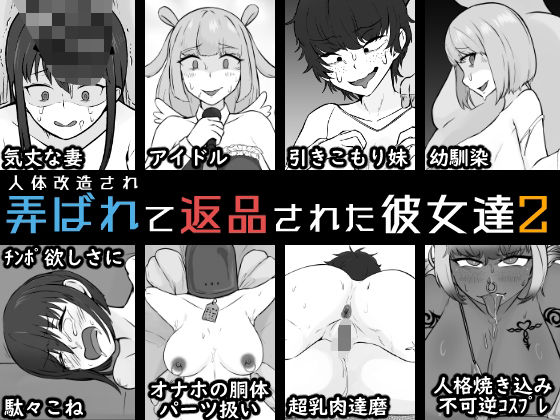人体改造されて返品された彼女達2  エロ画像661720
