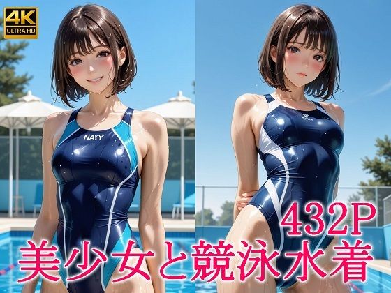 美少女と競泳水着  エロ画像664796