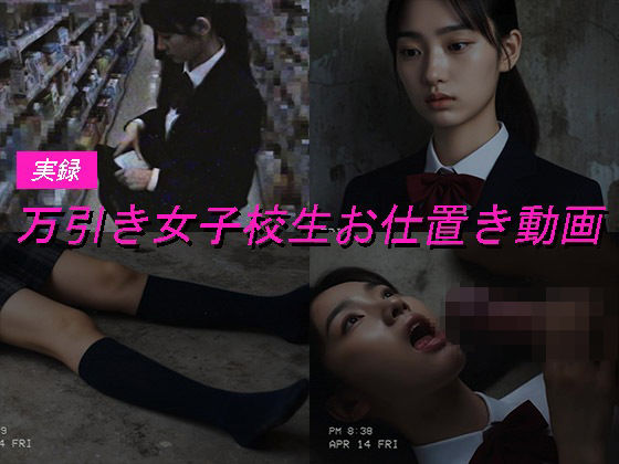 万引き女子校生のお仕置き謝罪動画 4  エロ画像683048