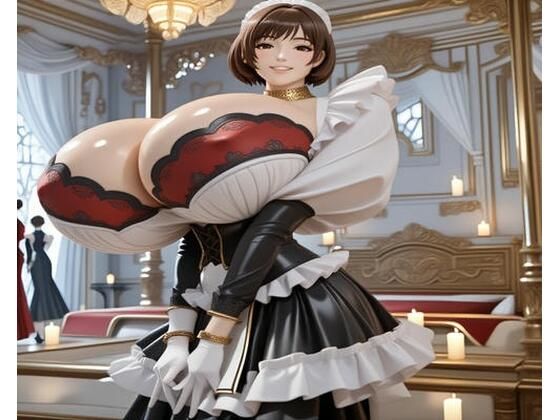 【AIイラスト集】ハイパー爆乳メイドの宮廷奉仕  エロ画像718707