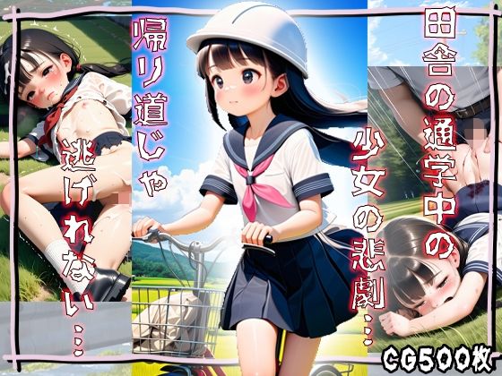 田舎のセーラー服の少女を田んぼで・・・日常にひそむ悲劇の瞬間・・・  エロ画像731558