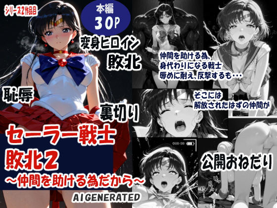 セーラー戦士敗北  仲間を助ける為だから  エロ画像734848