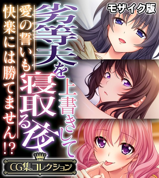 劣等夫を上書きして寝取る夜 〜愛の誓いも快楽には勝てません！？〜【CG集コレクション】 モザイク版  エロ画像10112